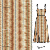 Designer Shibori Printed For Designer Dresses